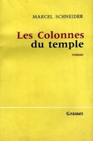 Cover of Les Colonnes Du Temple