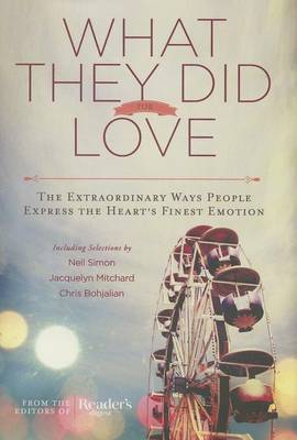 Book cover for What They Did for Love