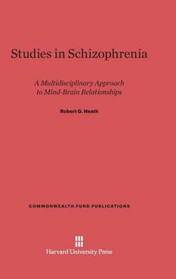 Cover of Studies in Schizophrenia