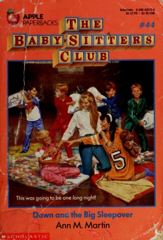 Book cover for Dawn and the Big Sleepover