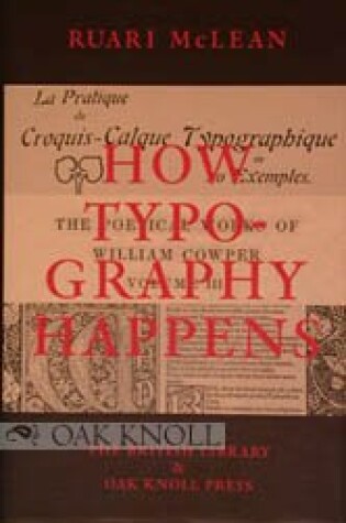 Cover of How Typography Happens