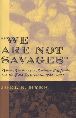 Book cover for We are Not Savages