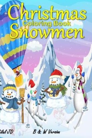 Cover of Christmas Snowmen Coloring Book