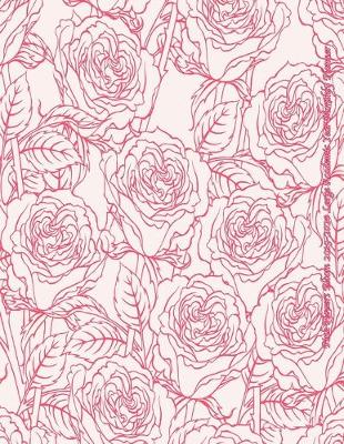Cover of Pink Flowers Bloom 2019-2020 Large Academic Year Monthly Planner