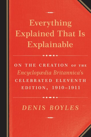 Cover of Everything Explained That Is Explainable