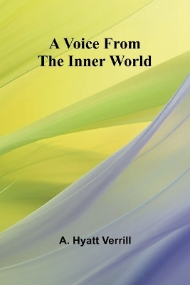 Book cover for A Voice from the inner world