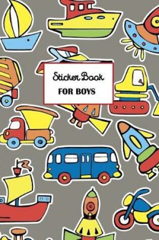 Cover of Sticker Book for Boys