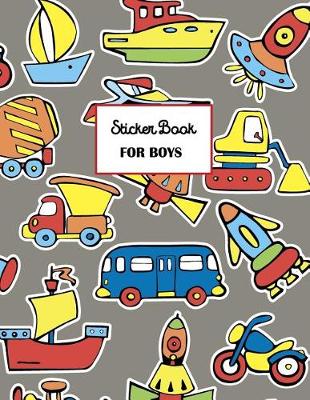 Book cover for Sticker Book for Boys