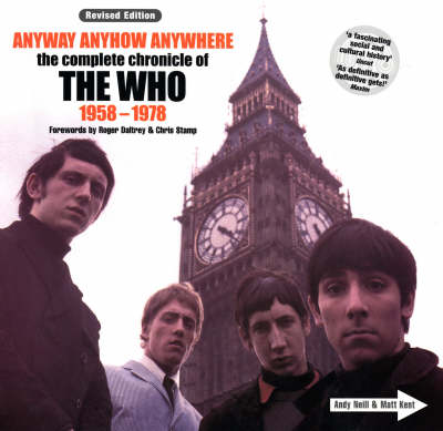 Book cover for Anyway Anyhow Anywhere: The Definitive Diary of The Who
