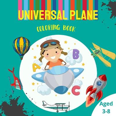 Book cover for Universal Plane Coloring Book