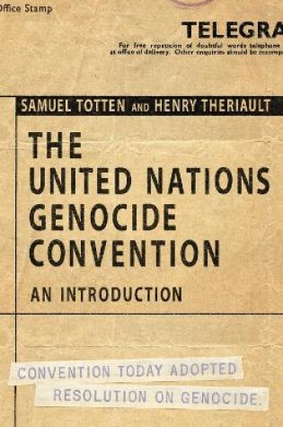 Cover of The United Nations Genocide Convention