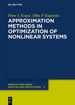 Book cover for Approximation Methods in Optimization of Nonlinear Systems