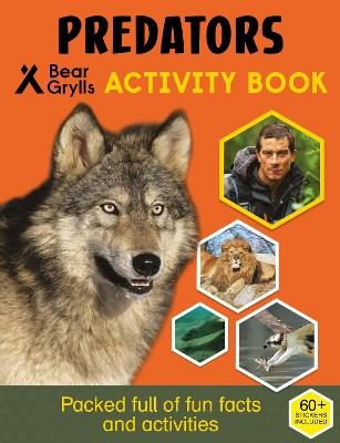 Book cover for Bear Grylls Sticker Activity: Predators