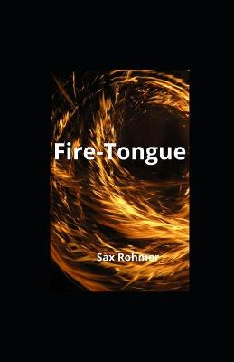 Book cover for Fire-Tongue illustrated