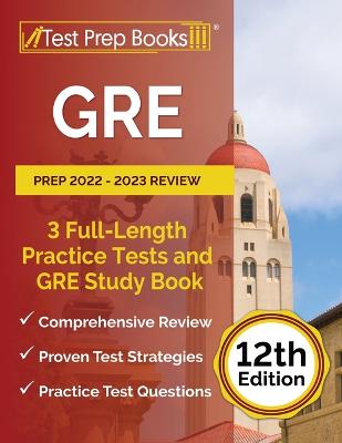 Book cover for GRE Prep 2022 - 2023 Review