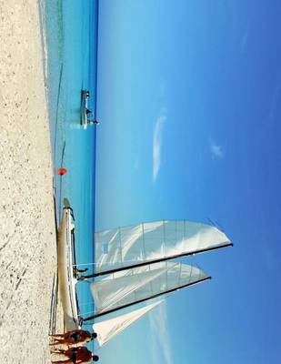 Book cover for Jumbo Oversized Sail Boat on the Beach in Cuba