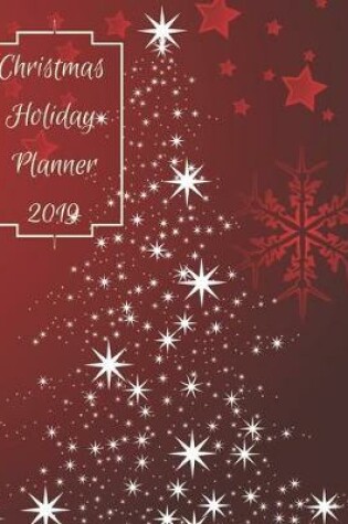 Cover of Christmas Holiday Planner 2019