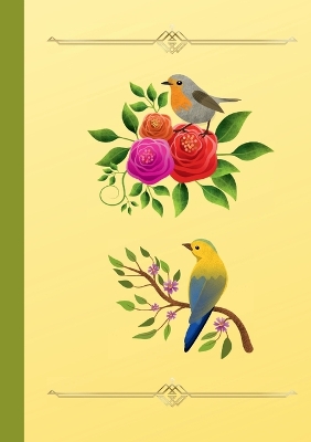 Book cover for Bellos Pajaritos Cuaderno de Rayas