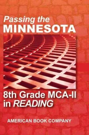 Cover of Passing the Minnesota 8th Grade MCA-II in Reading