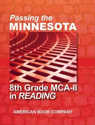 Book cover for Passing the Minnesota 8th Grade MCA-II in Reading