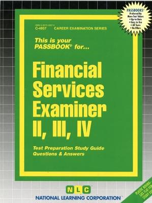 Book cover for Financial Services Examiner II, III, IV