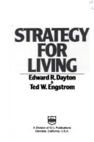 Cover of Strategy for Living