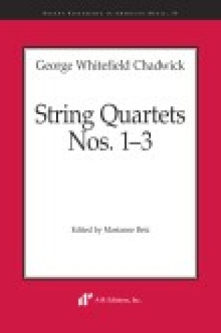 Cover of String Quartets Nos. 1-3