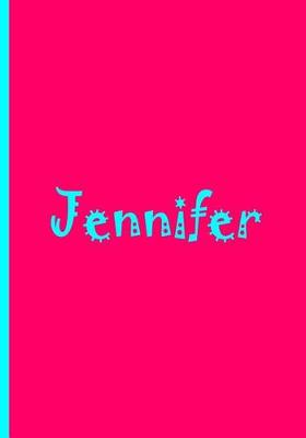 Book cover for Jennifer - Personalized Notebook