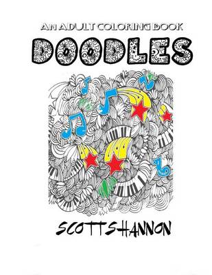 Book cover for An Adult Coloring Book: Doodles