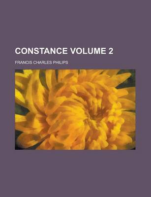 Book cover for Constance Volume 2