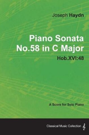 Cover of Joseph Haydn - Piano Sonata No.58 in C Major - Hob.XVI