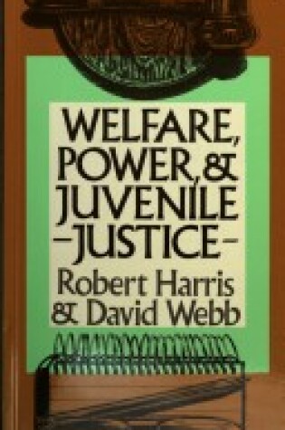 Cover of Welfare, Power and Juvenile Justice