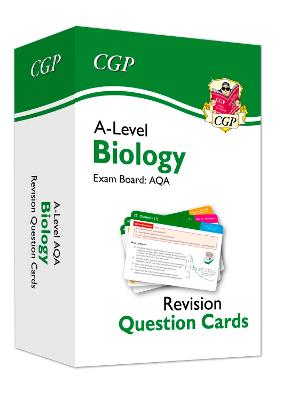 Book cover for A-Level Biology AQA Revision Question Cards
