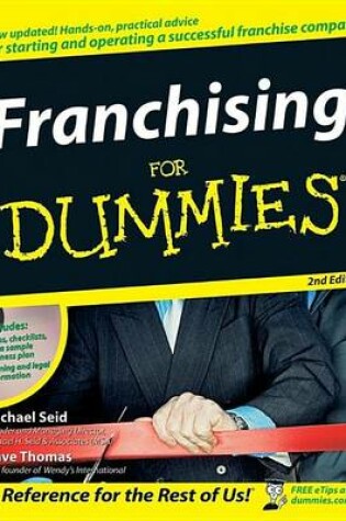 Cover of Franchising for Dummies