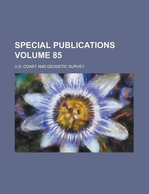 Book cover for Special Publications Volume 85