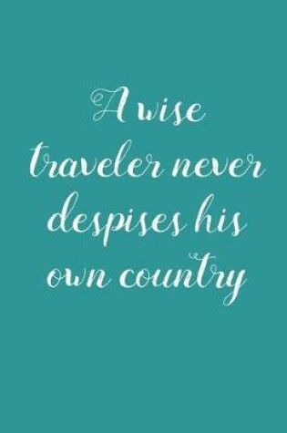 Cover of A Wise Traveler