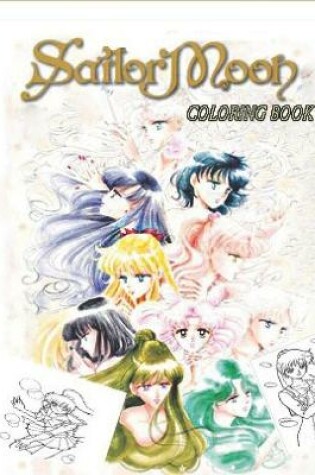 Cover of Sailor Moon coloring book