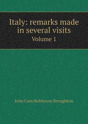 Book cover for Italy