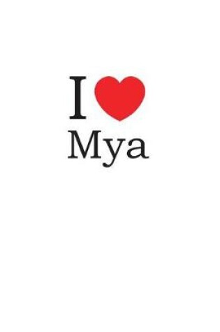 Cover of I Love Mya