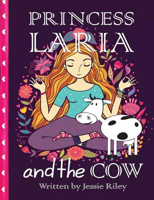 Book cover for Princess Laria and the Cow Coloring Book