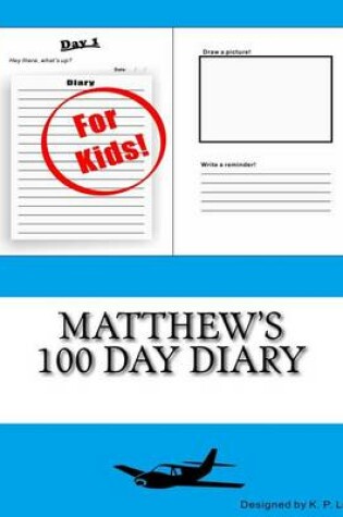 Cover of Matthew's 100 Day Diary