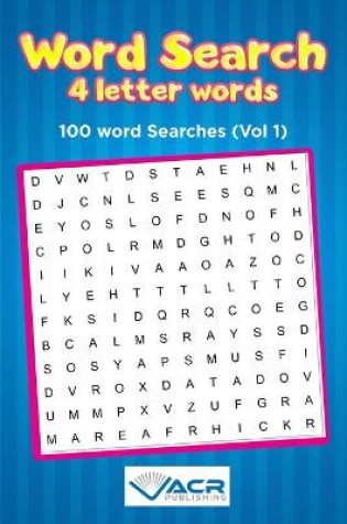 Cover of Word Search 4 letter Words