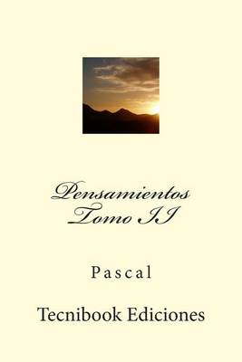Book cover for Pensamientos. Tomo II