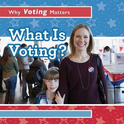 Book cover for What Is Voting?