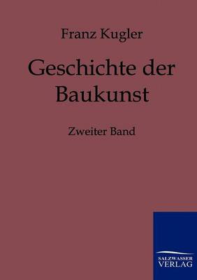 Book cover for Geschichte der Baukunst