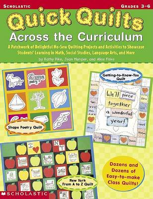 Book cover for Quick Quilts Across the Curriculum