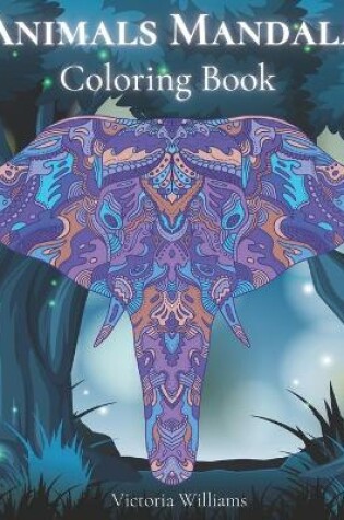 Cover of Animals Mandala Coloring Book