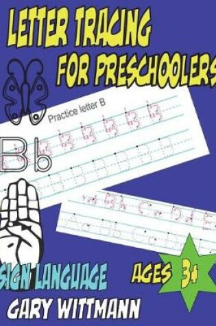 Cover of Letter Tracing for Preschoolers