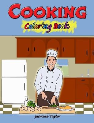 Book cover for Cooking Coloring Book