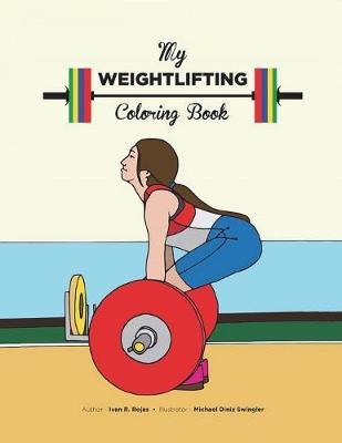 Book cover for My Weightlifting Coloring Book